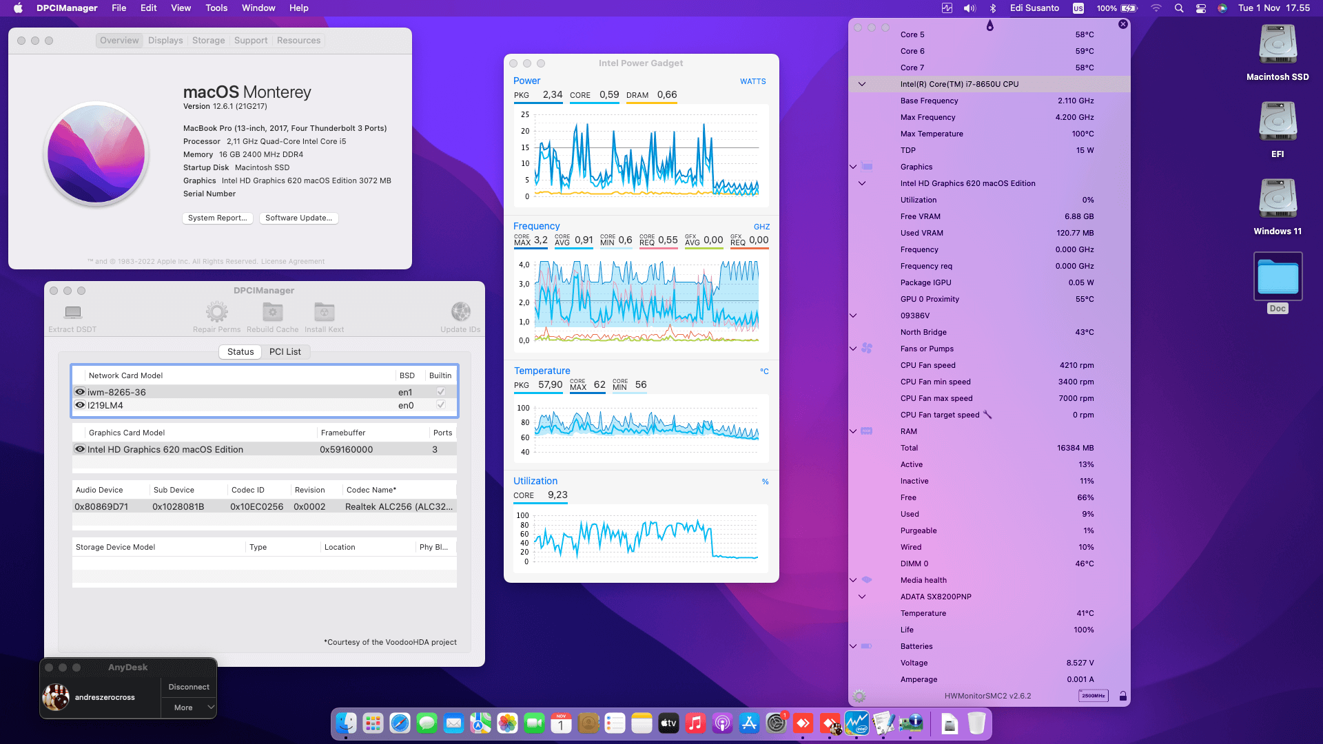 Dell Latitude 7390 4th [KabyLake R   Intel UHD 620 + I2C]   OpenCore 1